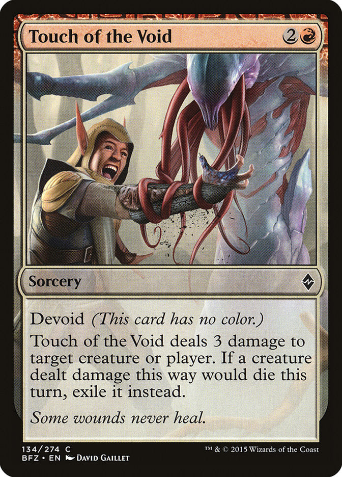 Touch of the Void [Battle for Zendikar] Foil