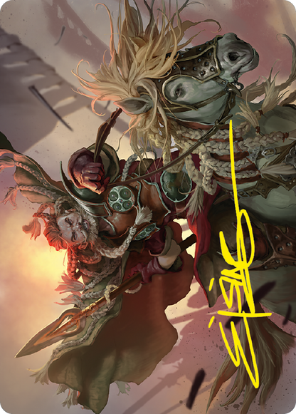 Éomer of the Riddermark // Éomer of the Riddermark  [Tales of Middle-earth Art Series] (Borderless) Foil