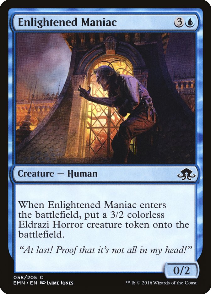 Enlightened Maniac [Eldritch Moon] Foil