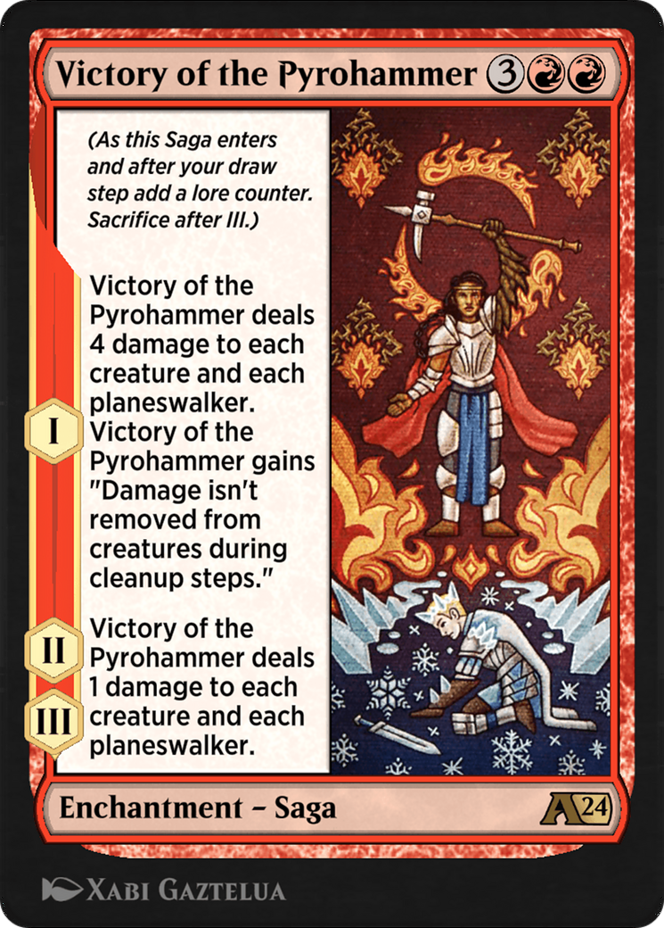Victory of the Pyrohammer  [Alchemy: Wilds of Eldraine]