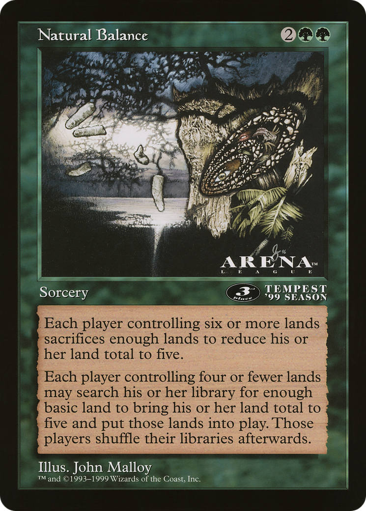 Natural Balance  [Oversized League Prizes]