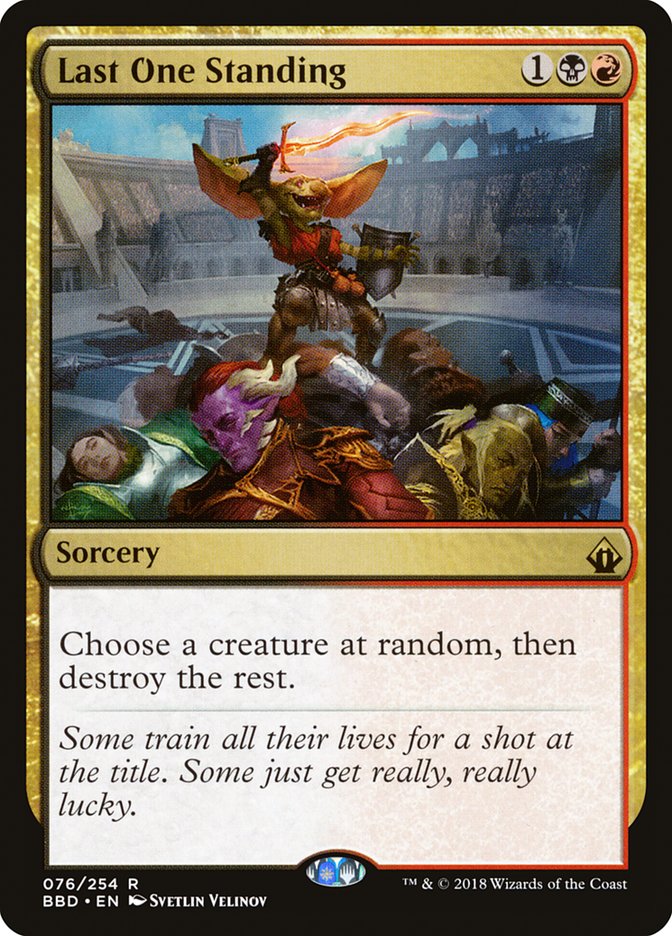 Last One Standing [Battlebond] Foil