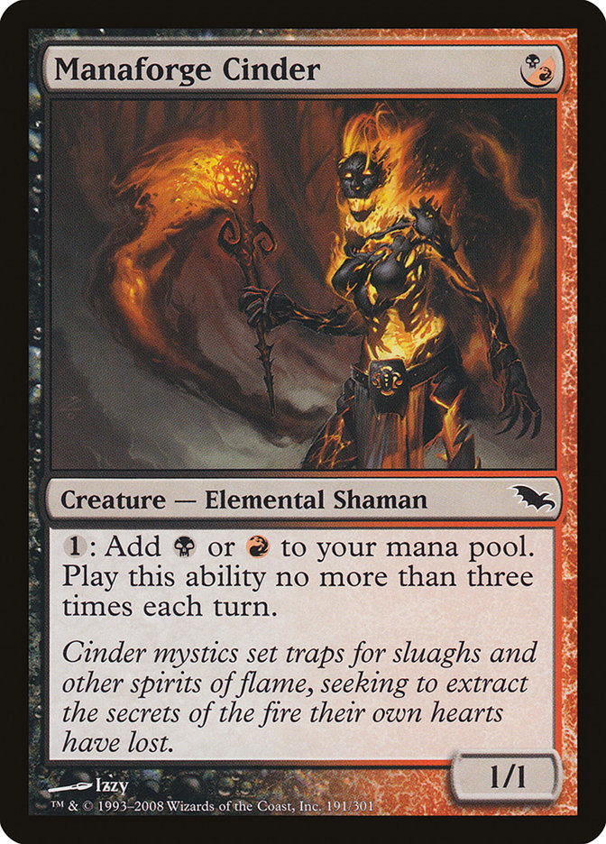 Manaforge Cinder [Shadowmoor] Foil