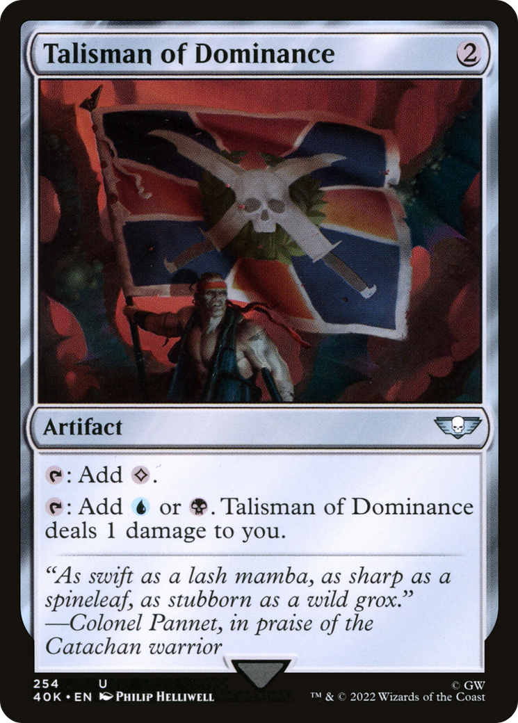 Talisman of Dominance  [Warhammer 40,000 Commander]