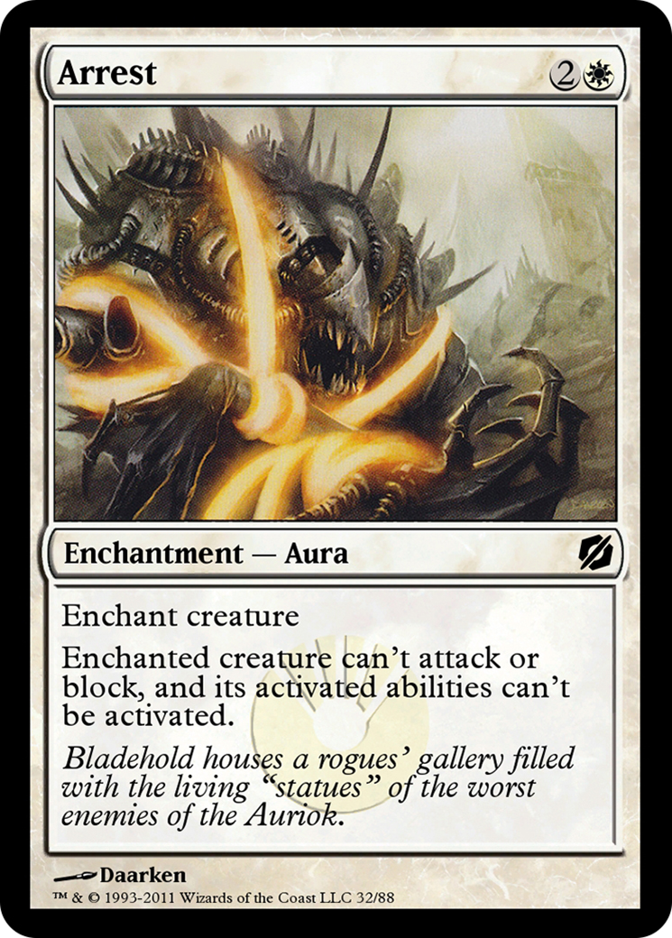 Arrest  [Duel Decks: Mirrodin Pure vs. New Phyrexia]