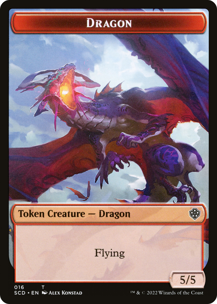 Dragon  [Starter Commander Deck Tokens] Foil