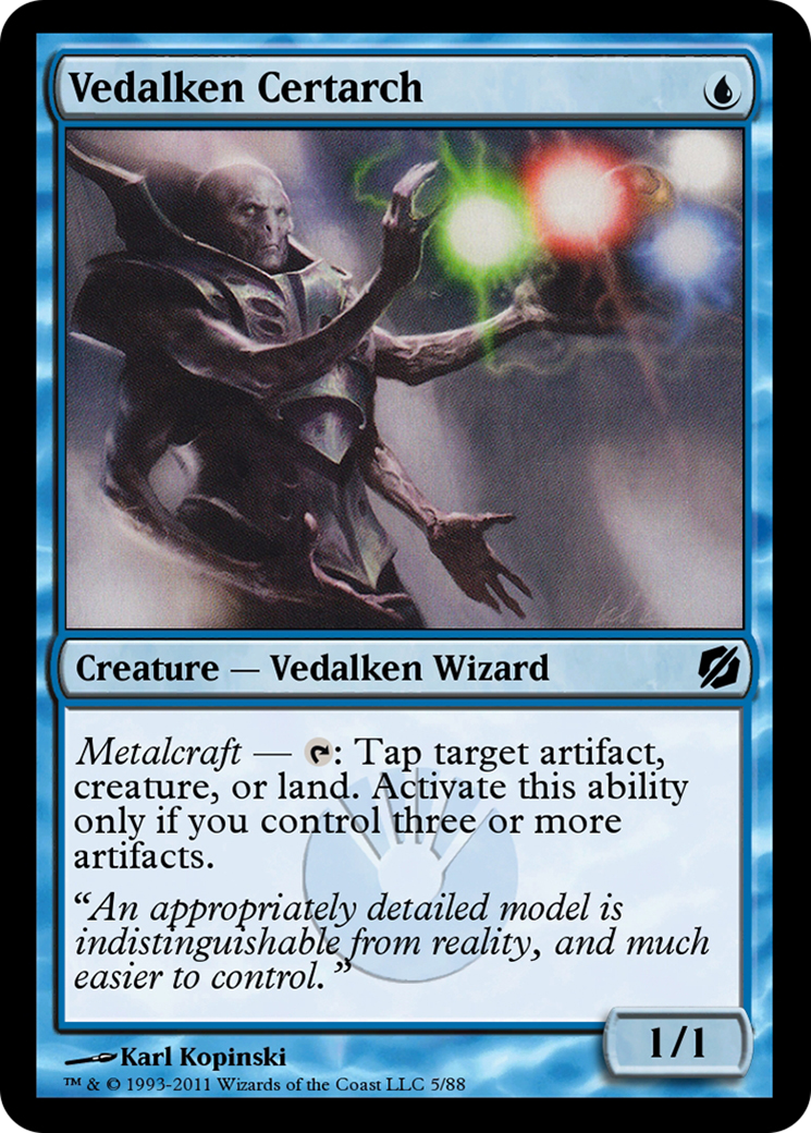 Vedalken Certarch  [Duel Decks: Mirrodin Pure vs. New Phyrexia]