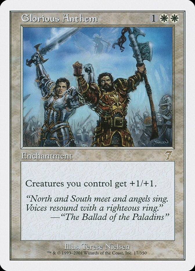 Glorious Anthem [Seventh Edition] Foil
