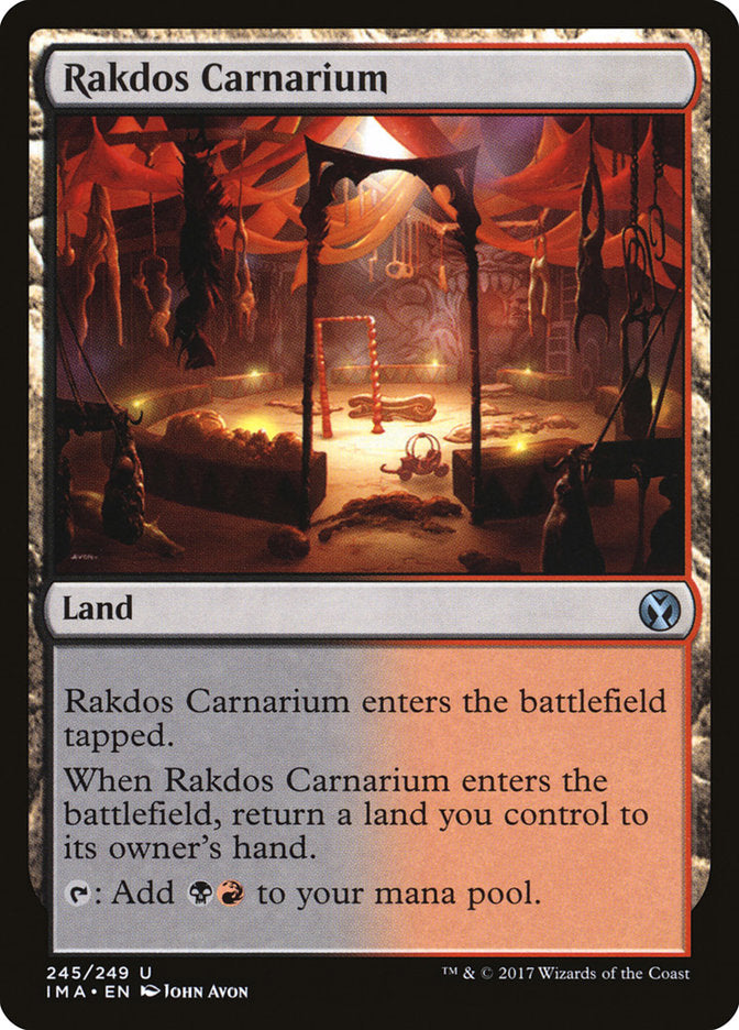 Rakdos Carnarium [Iconic Masters] Foil