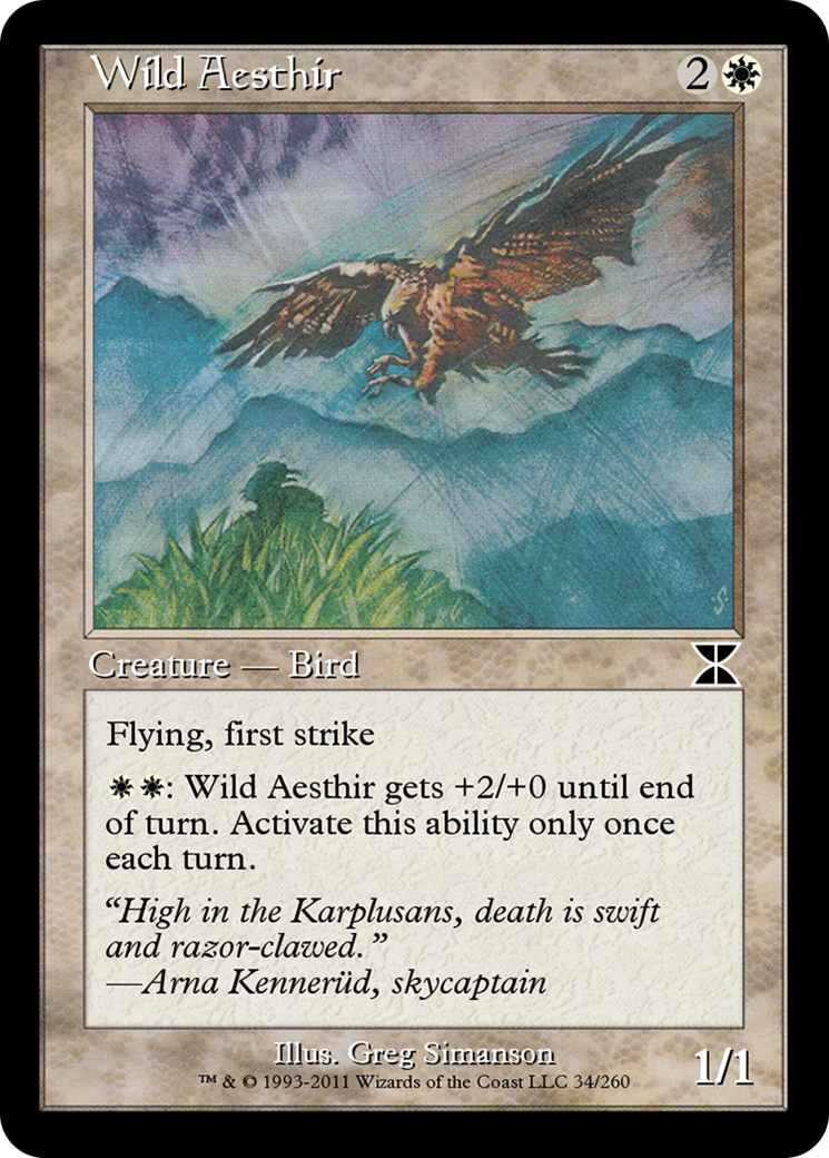 Wild Aesthir  [Masters Edition IV] Foil