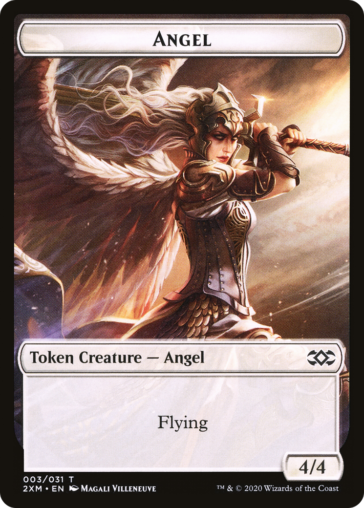 Angel  [Double Masters Tokens] Foil