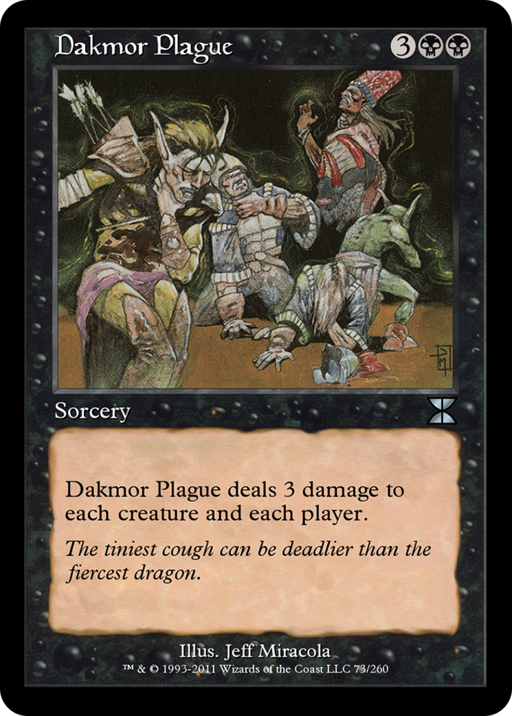 Dakmor Plague  [Masters Edition IV] Foil