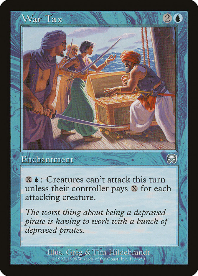 War Tax [Mercadian Masques] Foil