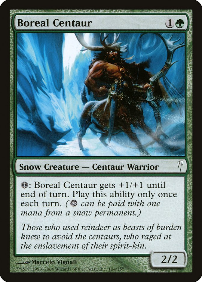 Boreal Centaur [Coldsnap] Foil