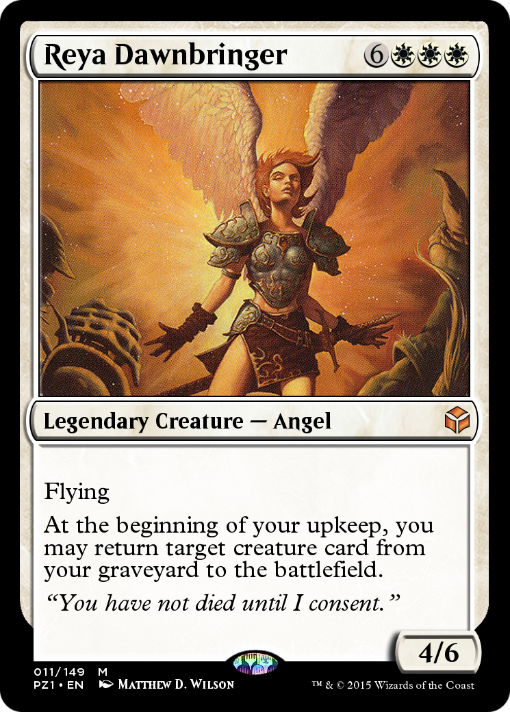 Reya Dawnbringer  [Legendary Cube Prize Pack]