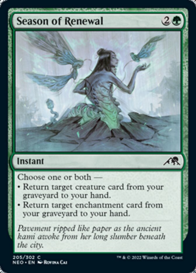 Season of Renewal [Kamigawa: Neon Dynasty] Foil