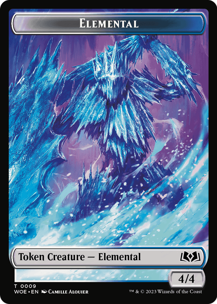 Elemental  [Wilds of Eldraine Tokens]