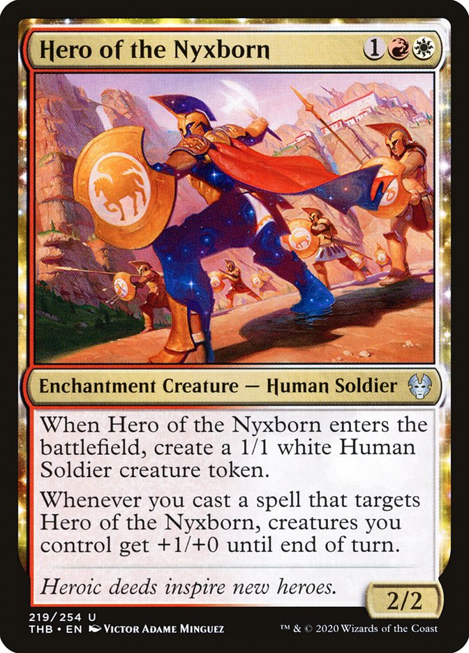 Hero of the Nyxborn [Theros Beyond Death] Foil