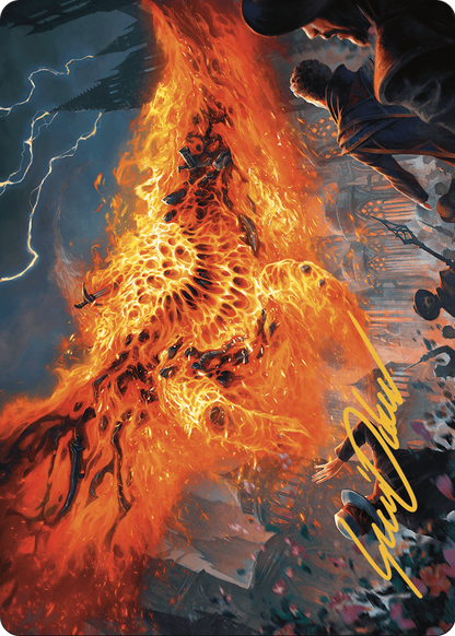 Havoc Eater // Havoc Eater  [Murders at Karlov Manor Art Series] (Borderless) Foil