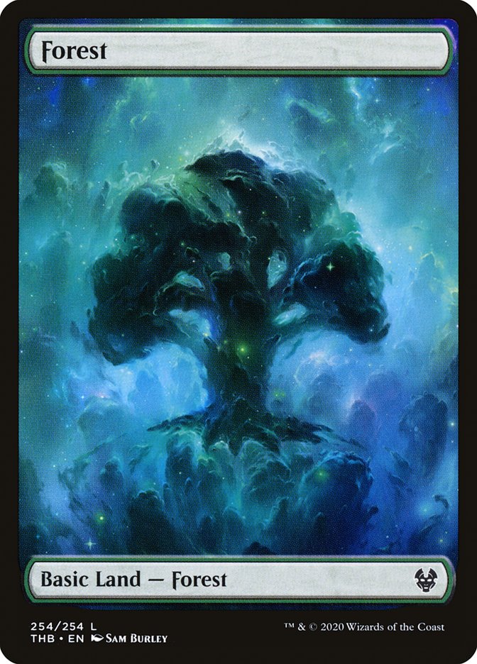 Forest (254) [Theros Beyond Death] Foil
