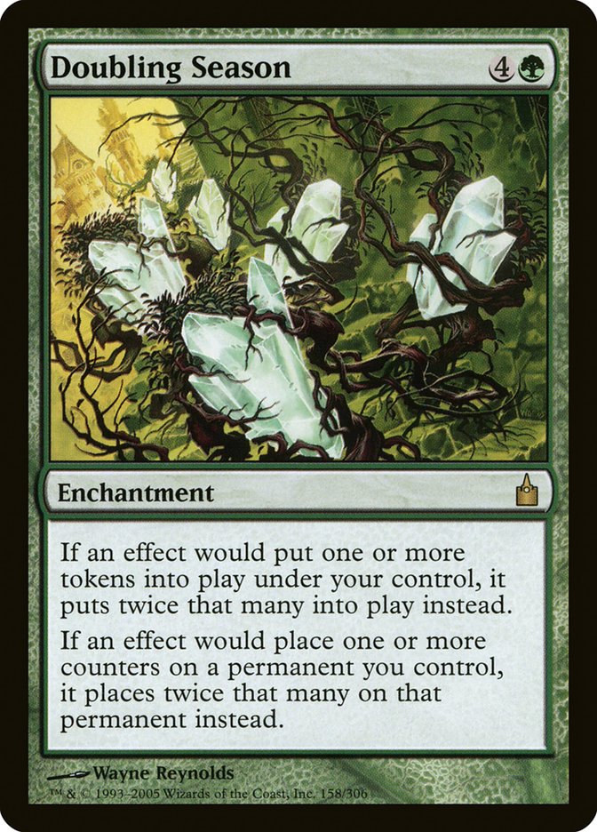 Doubling Season [Ravnica: City of Guilds] Foil -1