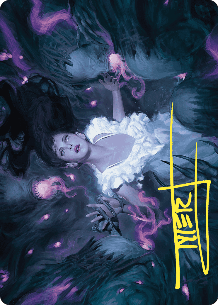 Neva, Stalked by Nightmares // Neva, Stalked by Nightmares  [Wilds of Eldraine Art Series] (Borderless)