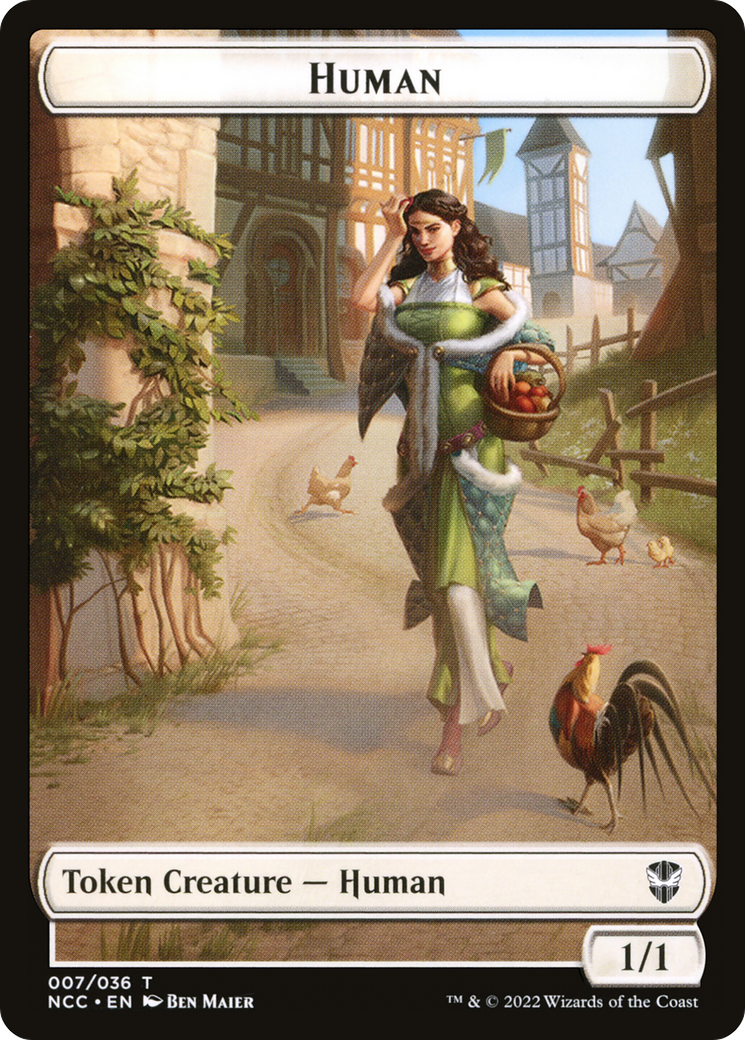 Human  [New Capenna Commander Tokens]