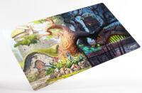 Gamegenic Magic The Gathering Lorwyn Eclipsed Shiny Playmat - Temple Garden