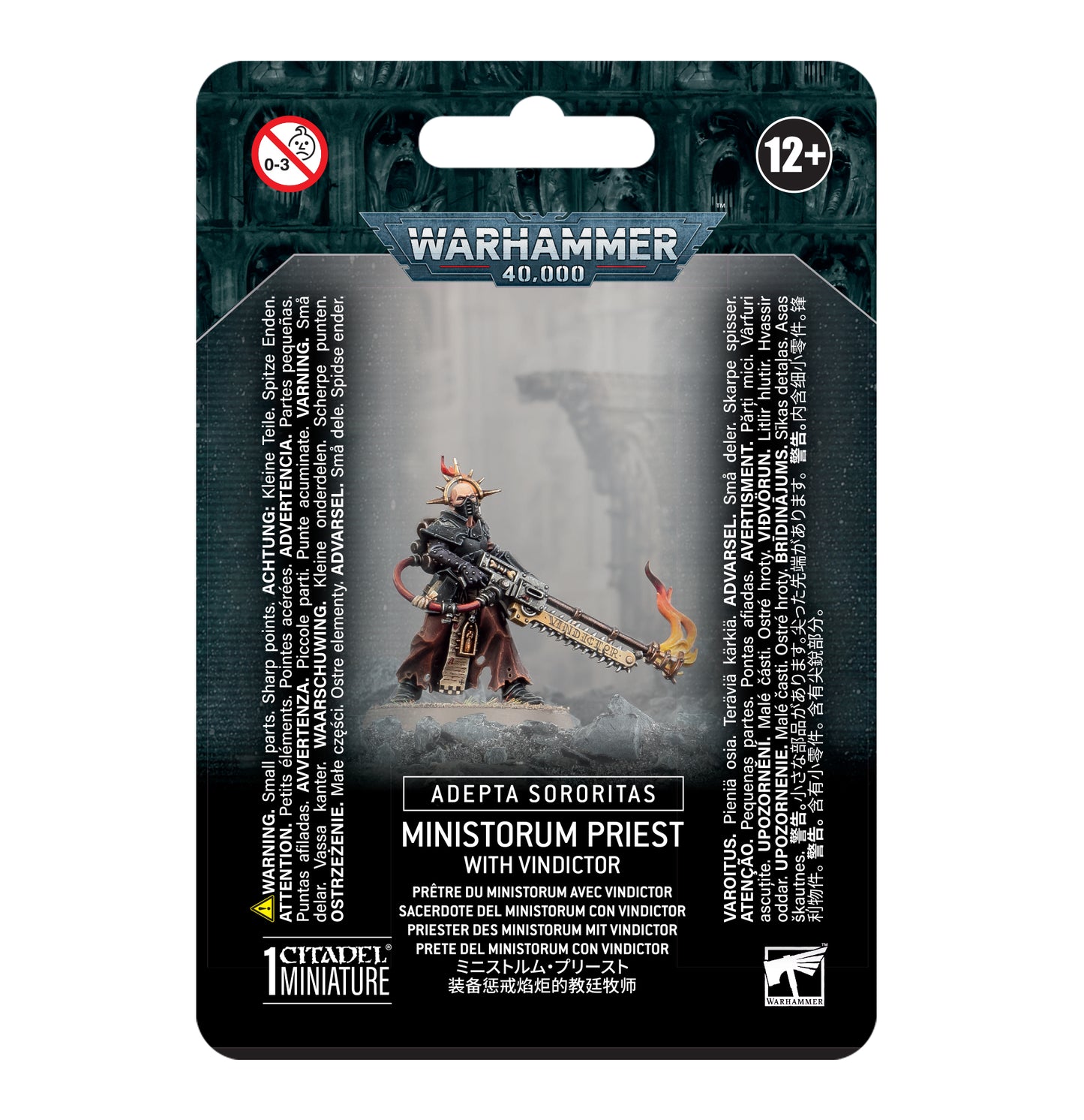 52-51 Adepta Sororitas: Ministorum Priest with Vindicator