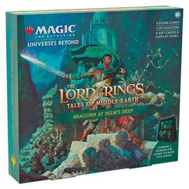 Magic The Gathering The Lord of the Rings Tales of Middleearth Scene Box - Aragorn at Helm's Deep