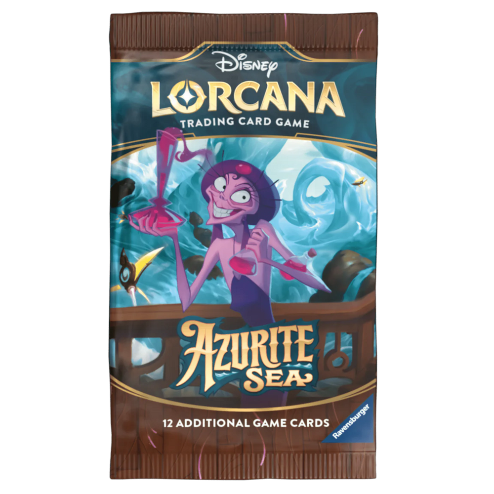 Disney Lorcana TCG Azurite Sea - Booster Pack