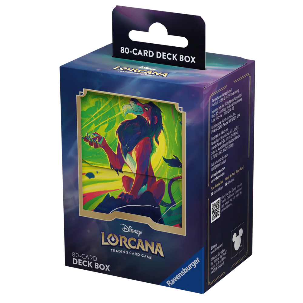 Lorcana - Azurite Sea Deck Box - Scar