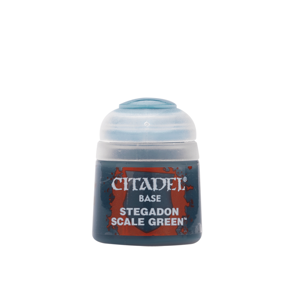 21-10 Citadel Base: Stegadon Scale Green