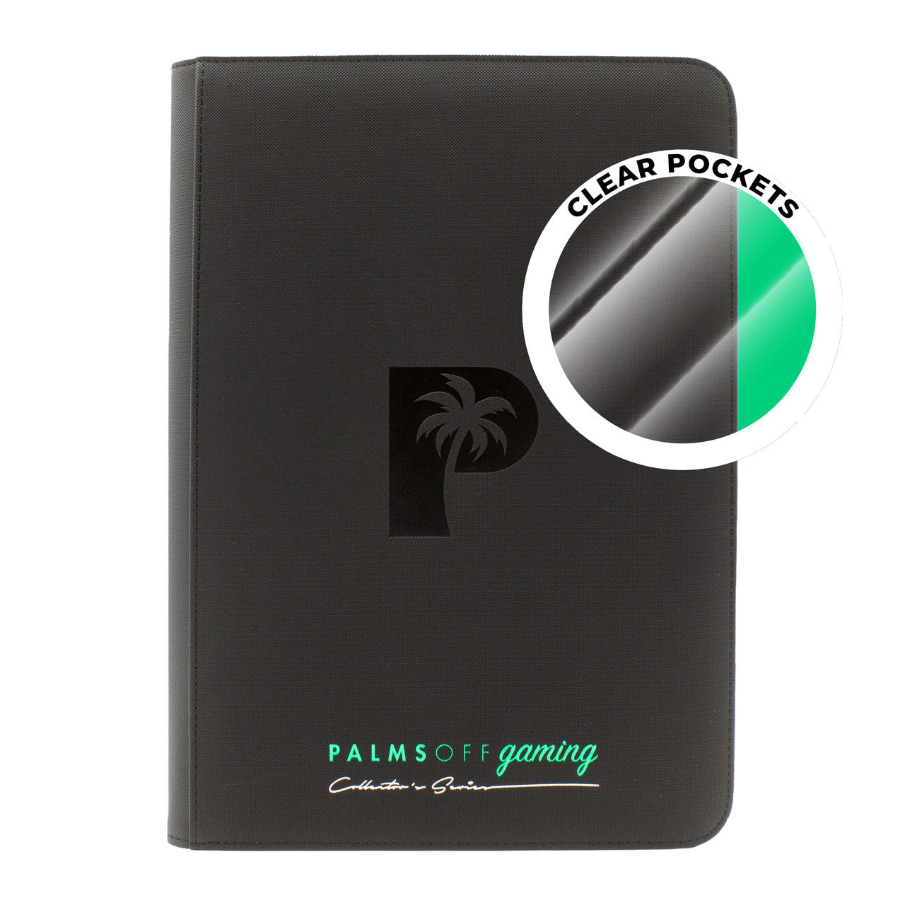 Collector's Series TOP LOADER Zip Binder - CLEAR
