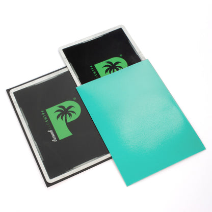 Palms Off Gaming Blackout Deck Sleeves 100pc Turquoise MATTE