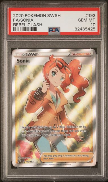 Sonia Rebel Clash #192 PSA 10