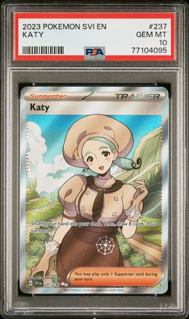 Katy Scarlet & Violet Base #237 PSA 10