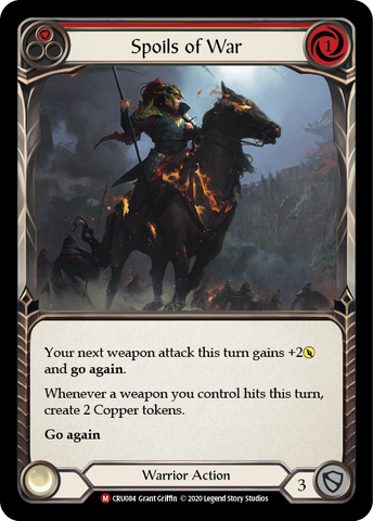 Spoils of War [CRU084] (Crucible of War)  1st Edition Normal