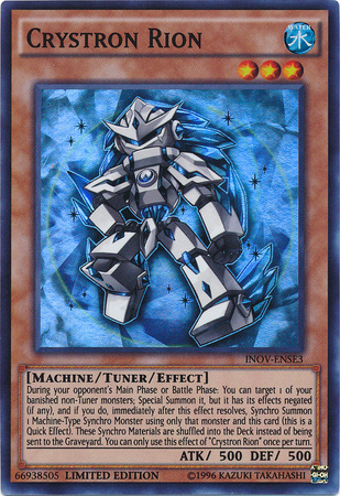 Crystron Rion [INOV-ENSE3] Super Rare