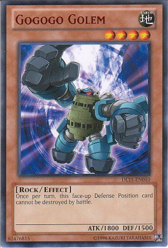 Gogogo Golem (Red) [DL15-EN010] Rare