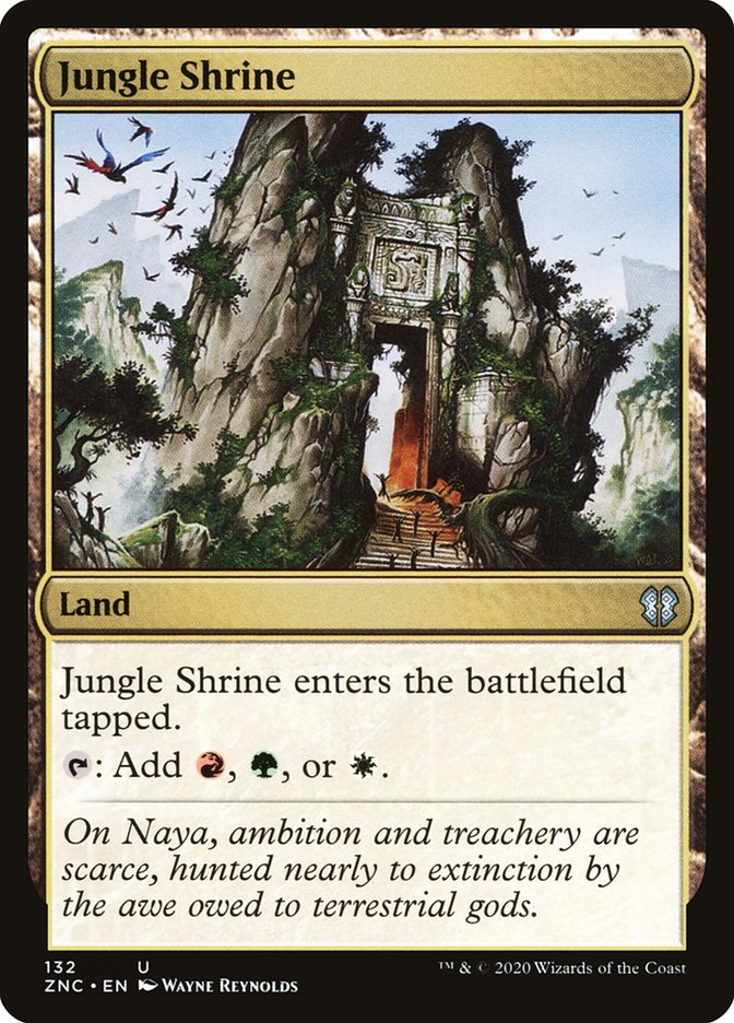 Jungle Shrine [Zendikar Rising Commander]