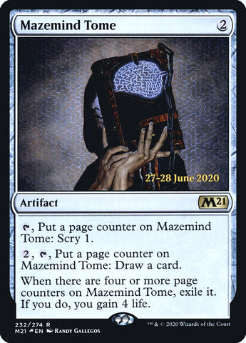 Mazemind Tome [Core Set 2021 Prerelease Promos]