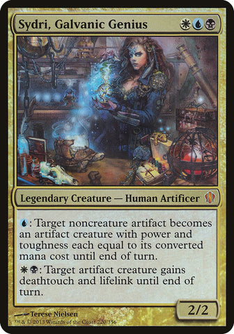 Sydri, Galvanic Genius (Oversized) [Commander 2013 Oversized]