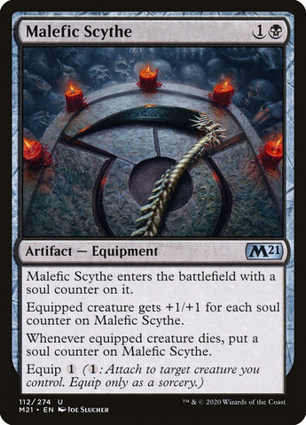 Malefic Scythe [Core Set 2021]