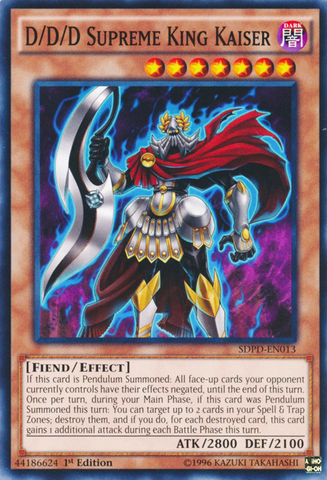 D/D/D Supreme King Kaiser [SDPD-EN013] Common