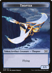 Myr (024) // Thopter (008) Double-Sided Token [Double Masters Tokens]