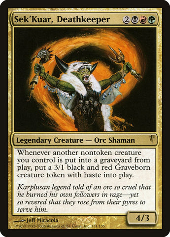 Sek'Kuar, Deathkeeper [Coldsnap]