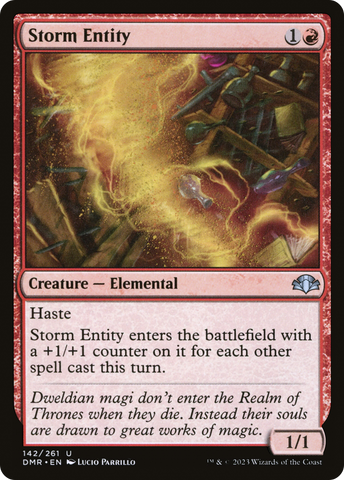 Storm Entity [Dominaria Remastered]