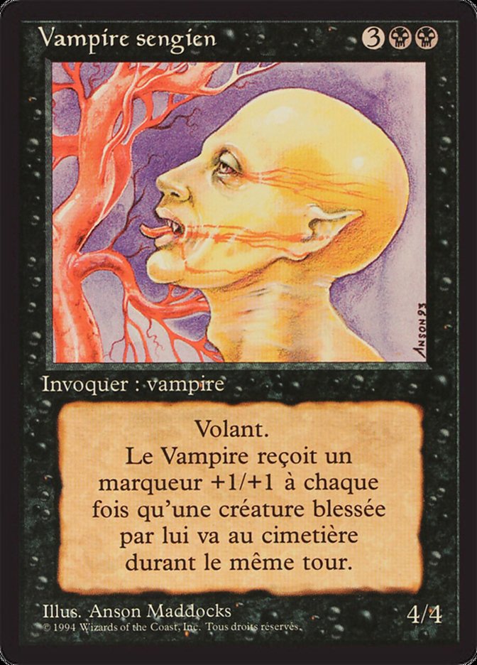 Sengir Vampire [Foreign Black Border]