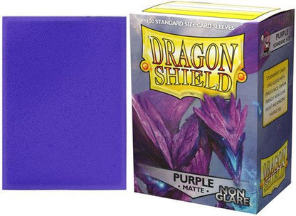 Dragon Shield - Box 100 - Non Glare - Purple Matte